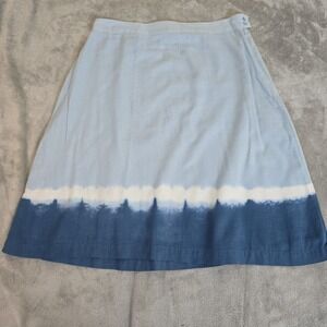 Old Navy Skirt Womens 2 Blue A Line Just Below The Waist Normcore Casual
